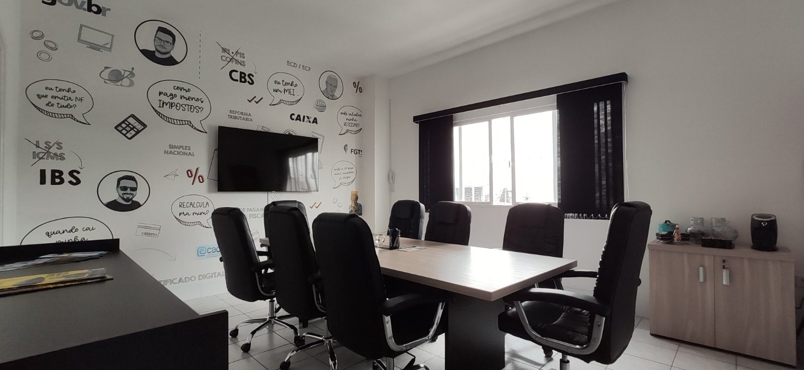 Ambiente de Reunião Contábil