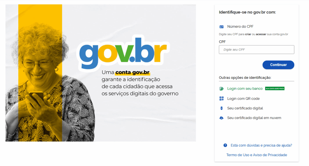 Acesso ao Gov.br